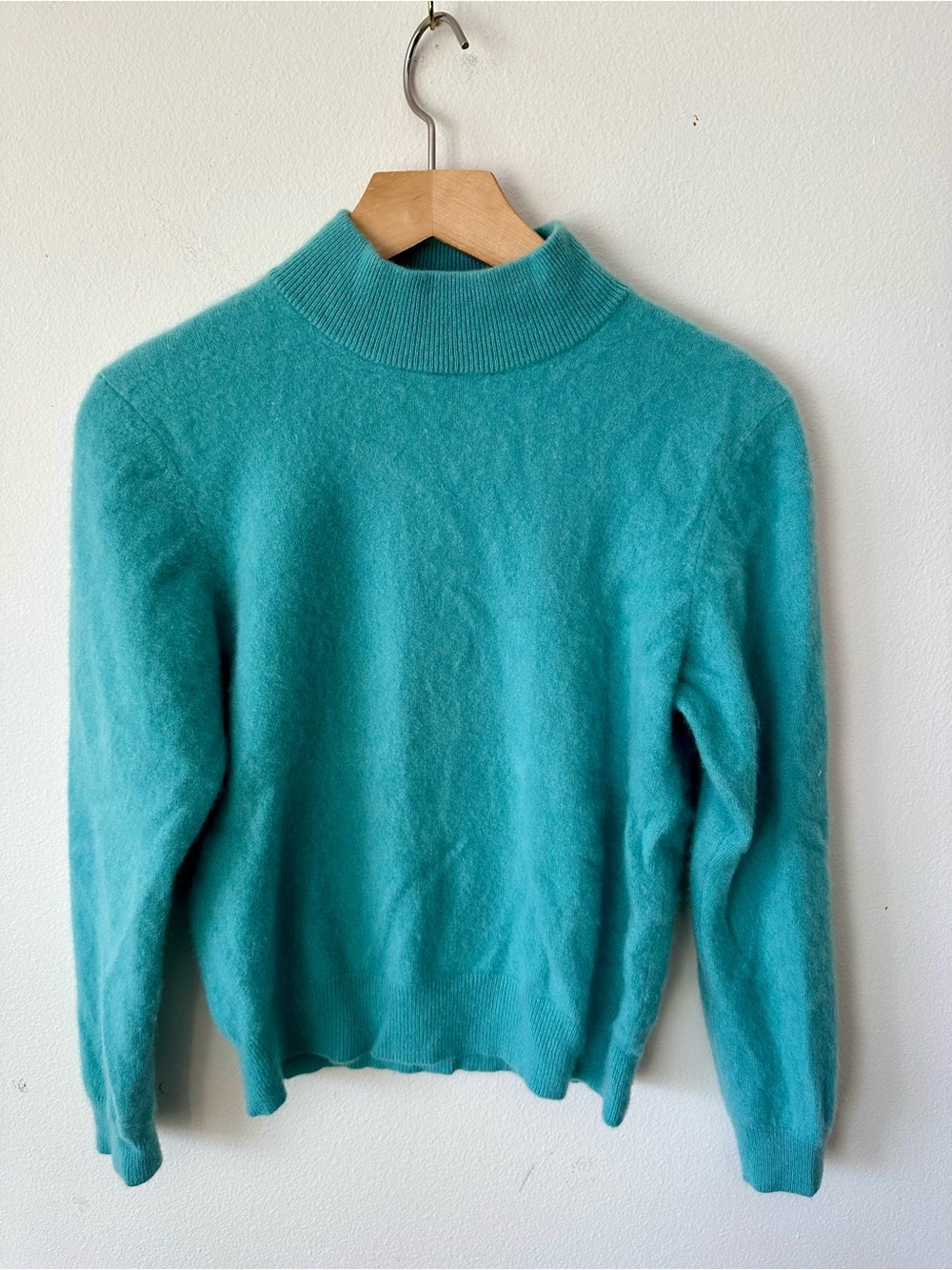 Women's Cashmere Teal Charter Club Sweater